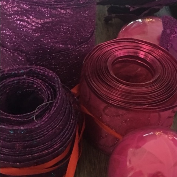 Pink and purple Christmas ornaments - Picture 5 of 6